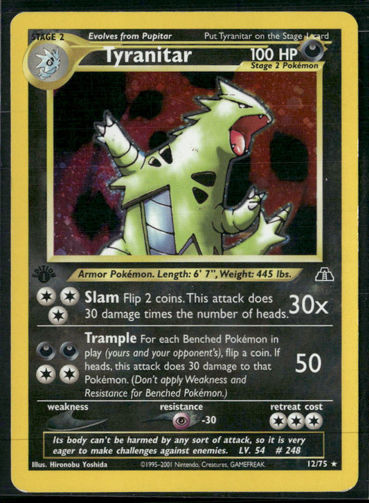 Tyranitar (12) Neo Discovery #12/75