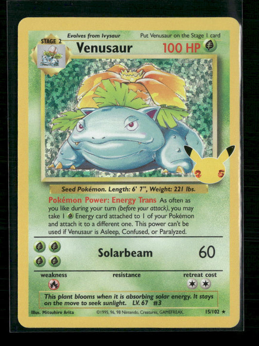 Venusaur Celebrations: Classic Collection #15/102