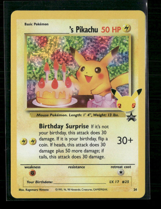 ______'s Pikachu Celebrations: Classic Collection #24/53