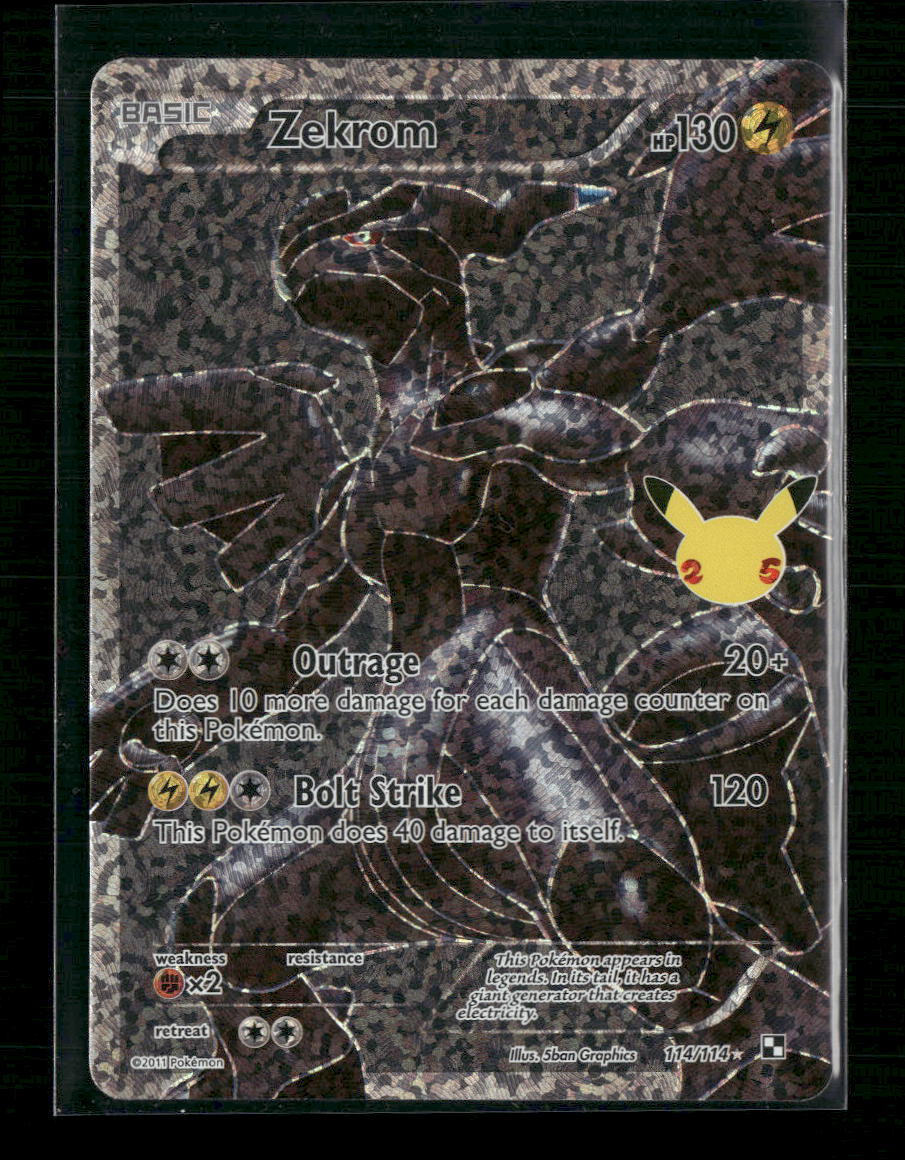 Zekrom Celebrations: Classic Collection #114/114