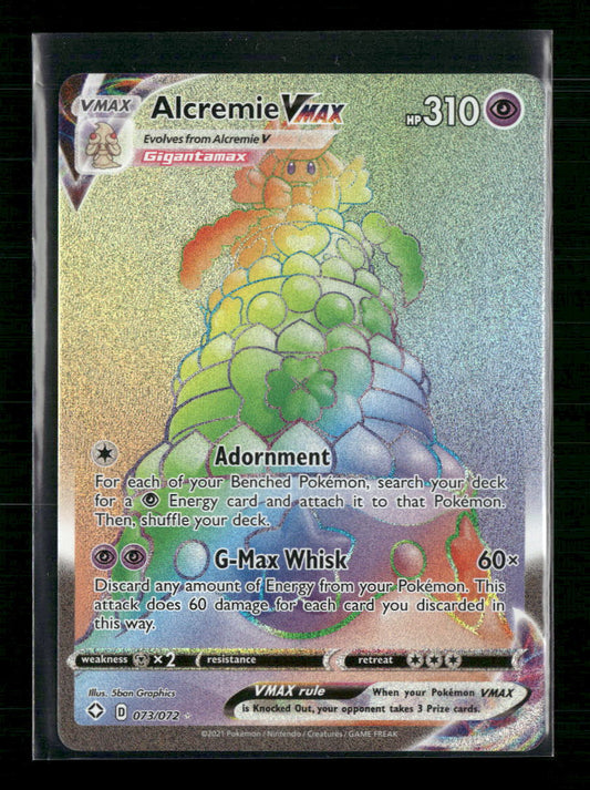 Alcremie VMAX (Secret) Shining Fates #073/072
