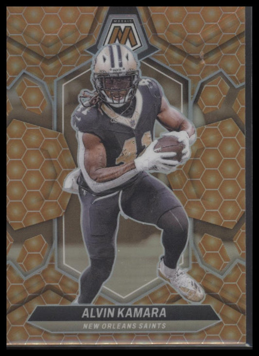 Alvin Kamara 2024 Panini Mosaic #156 Honeycomb