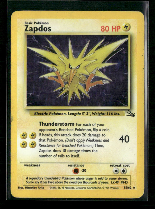 Zapdos (15) Fossil #15/62