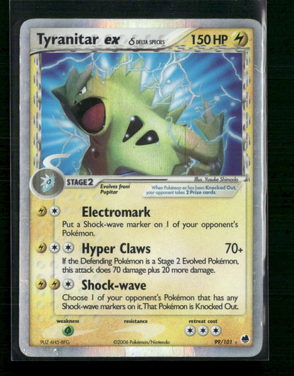 Tyranitar ex (Delta Species) Dragon Frontiers #99/101