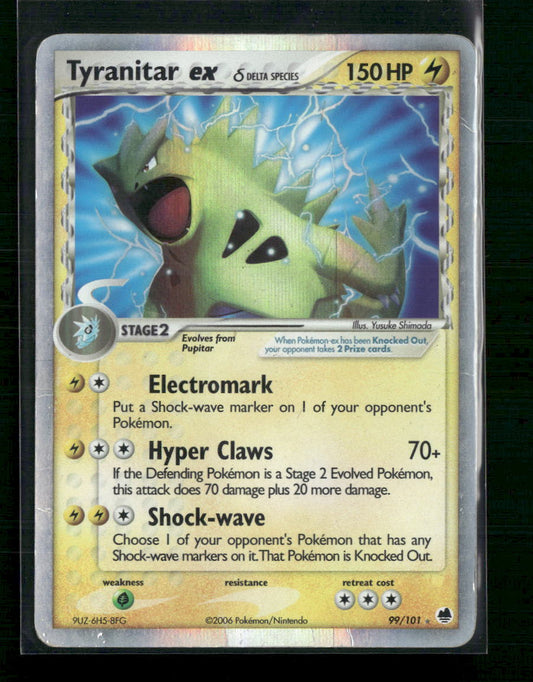 Tyranitar ex (Delta Species) Dragon Frontiers #99/101