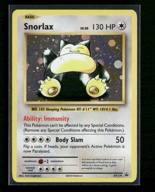 Snorlax XY Promos #XY179