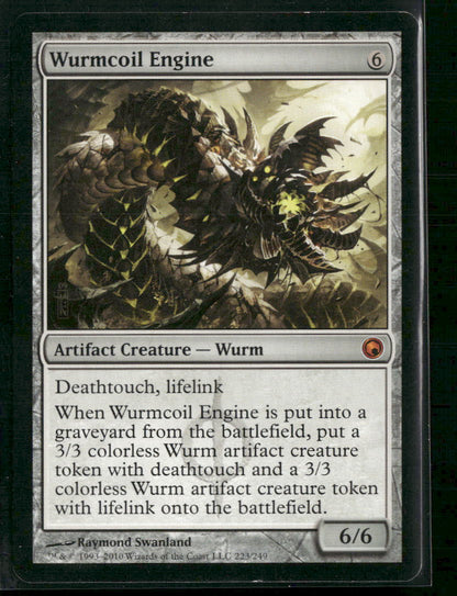 Wurmcoil Engine Scars of Mirrodin #223