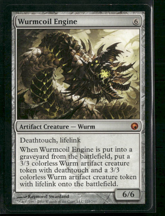 Wurmcoil Engine Scars of Mirrodin #223