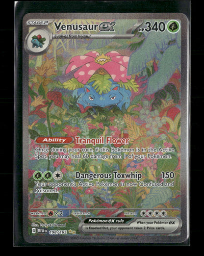 Venusaur ex SV: Scarlet & Violet 151 #198/165