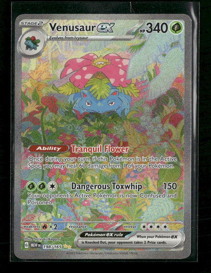 Venusaur ex SV: Scarlet & Violet 151 #198/165