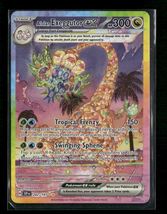 Alolan Exeggutor ex SV08: Surging Sparks #242/191
