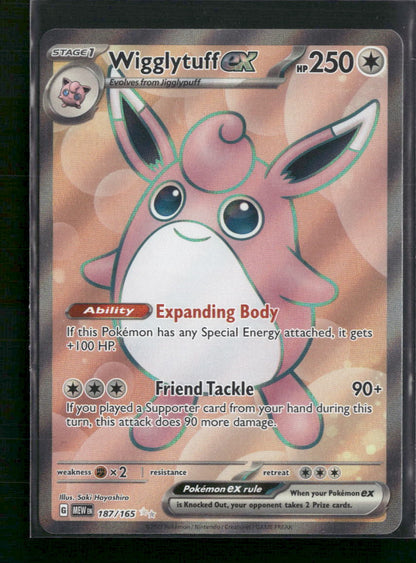 Wigglytuff ex SV: Scarlet & Violet 151 #187/165