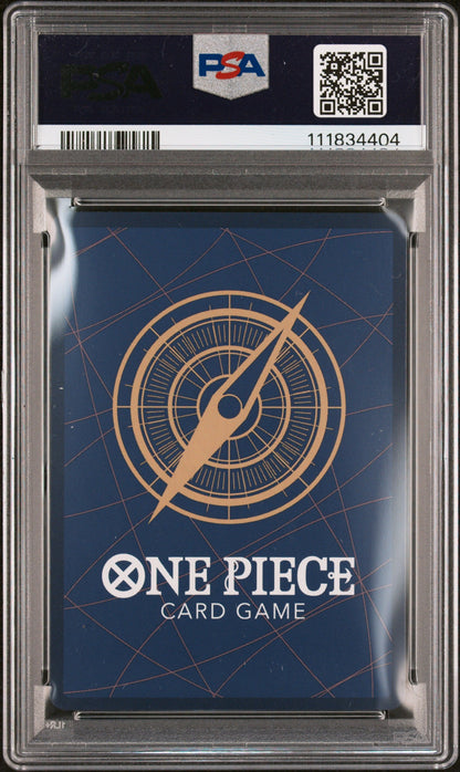 Divine Departure 2025 One Piece Op10-Royal Blood #019 Alternate Art PSA 10