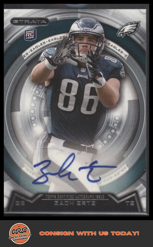 Zach Ertz 2013 Topps Strata #137 Autographs