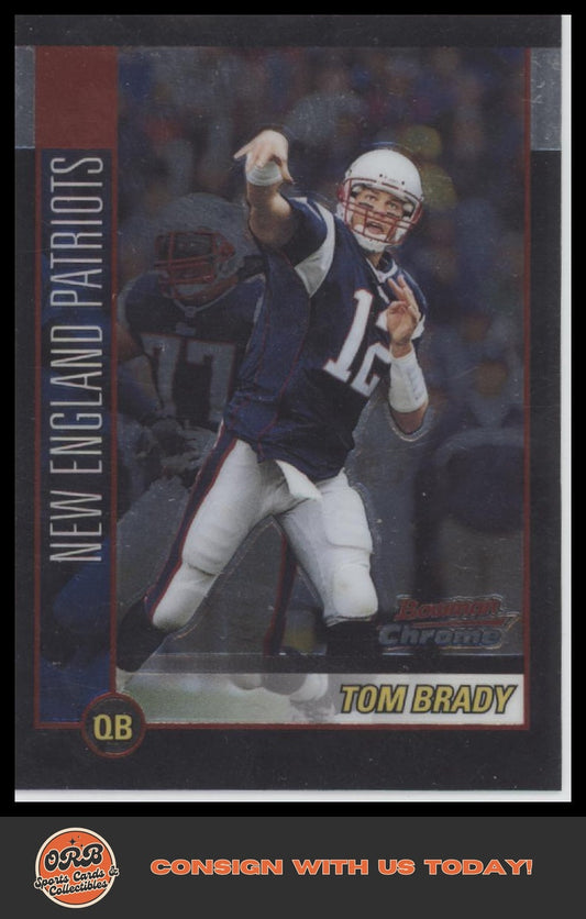Tom Brady 2002 Bowman Chrome #99