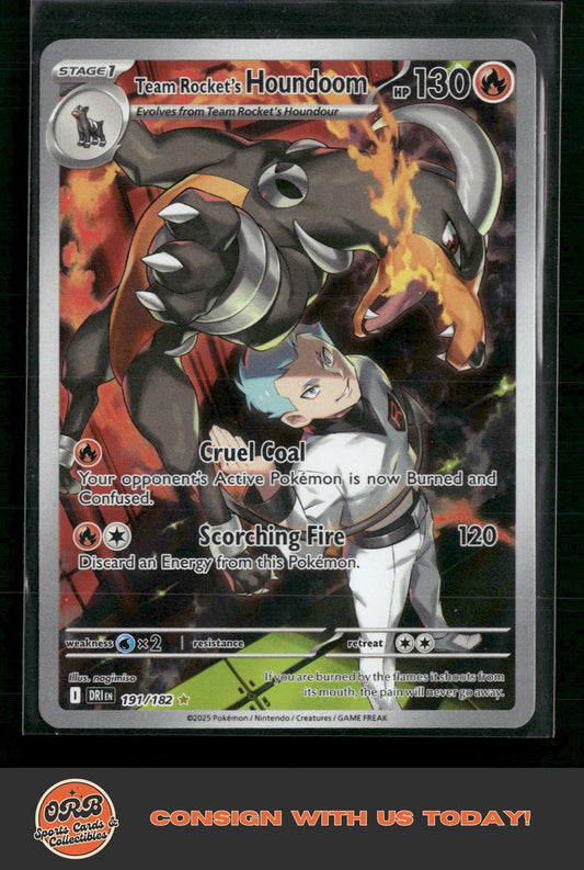 Team Rocket's Houndoom SV10: Destined Rivals #191/182