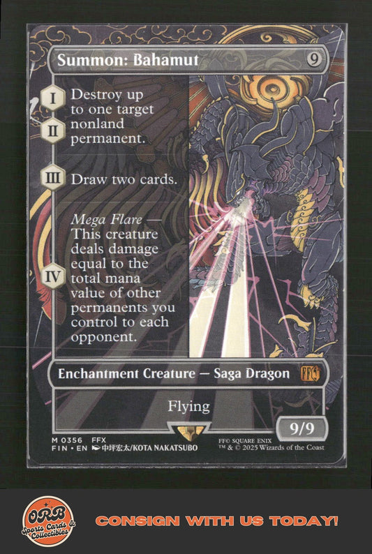 Summon: Bahamut (Borderless) FINAL FANTASY #356