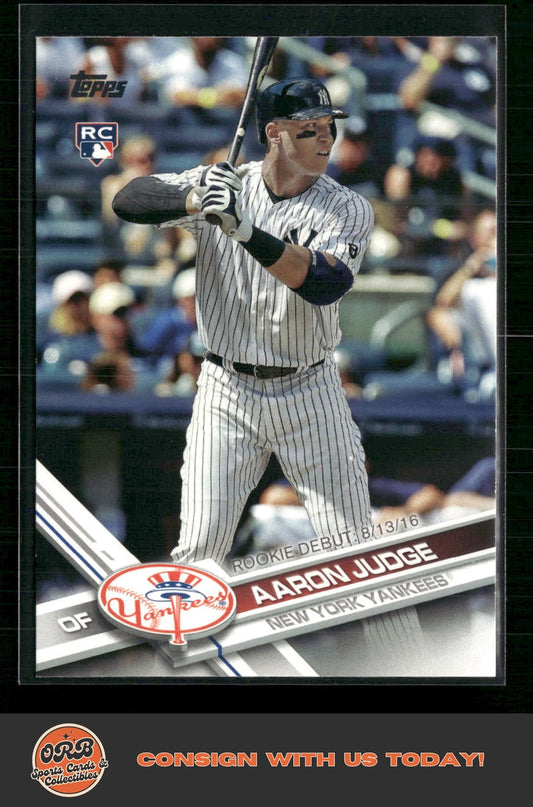 Aaron Judge 2017 Topps Update #US99