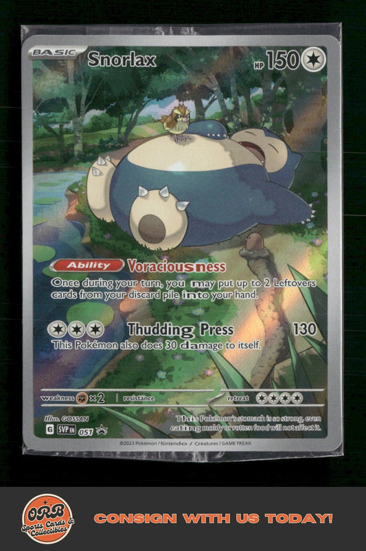 Snorlax SV: Scarlet & Violet Promo Cards #051