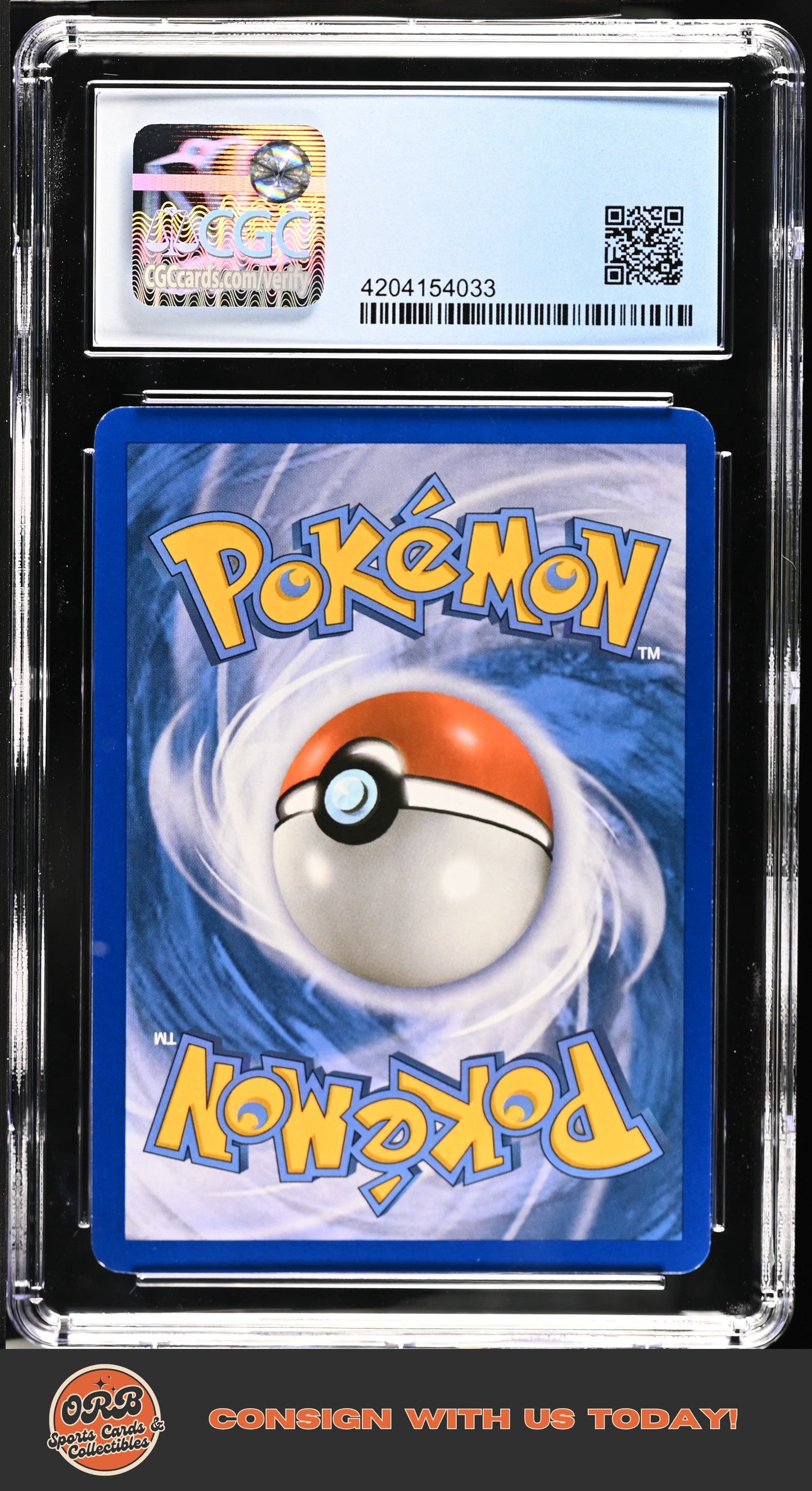 Tornadus EX 2013 Black Star Promos STAFF Card CGC 9