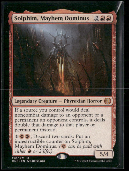 Solphim, Mayhem Dominus Phyrexia: All Will Be One #150