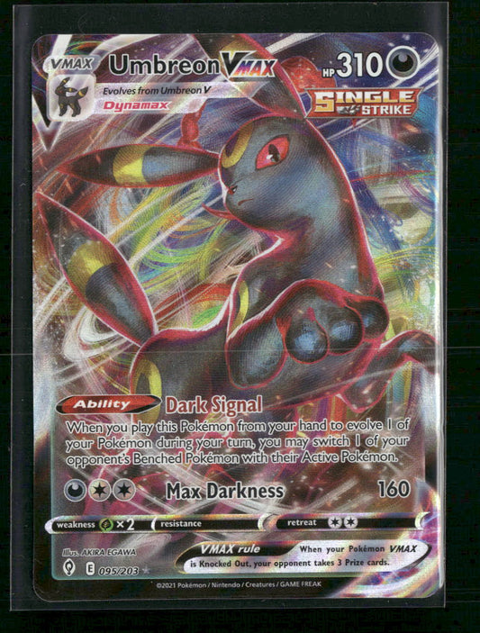 Umbreon VMAX SWSH07: Evolving Skies #095/203