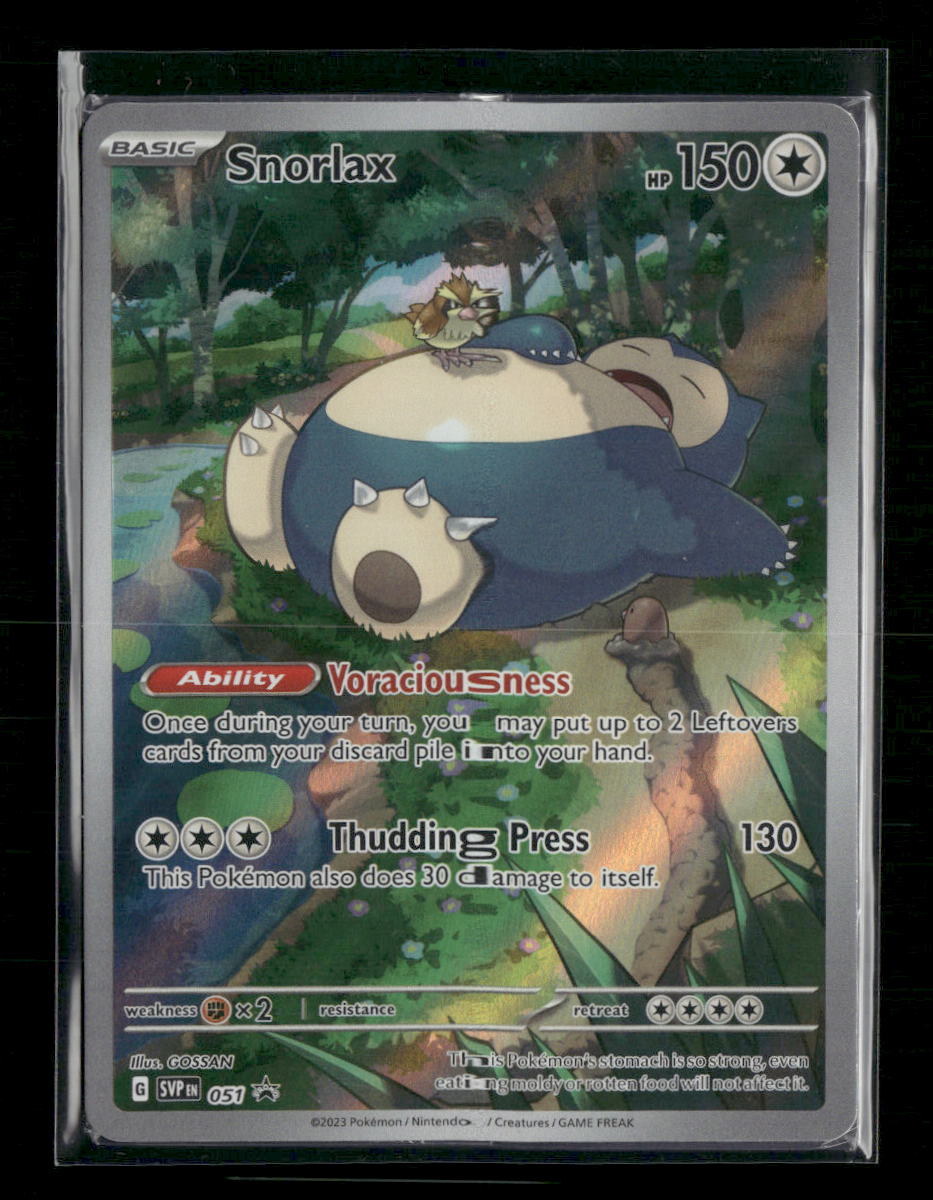 Snorlax SV: Scarlet & Violet Promo Cards #051