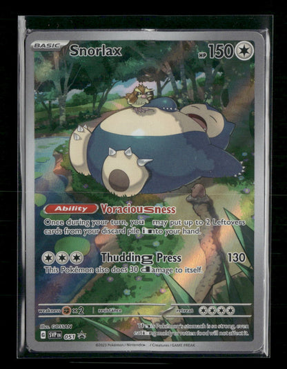Snorlax SV: Scarlet & Violet Promo Cards #051