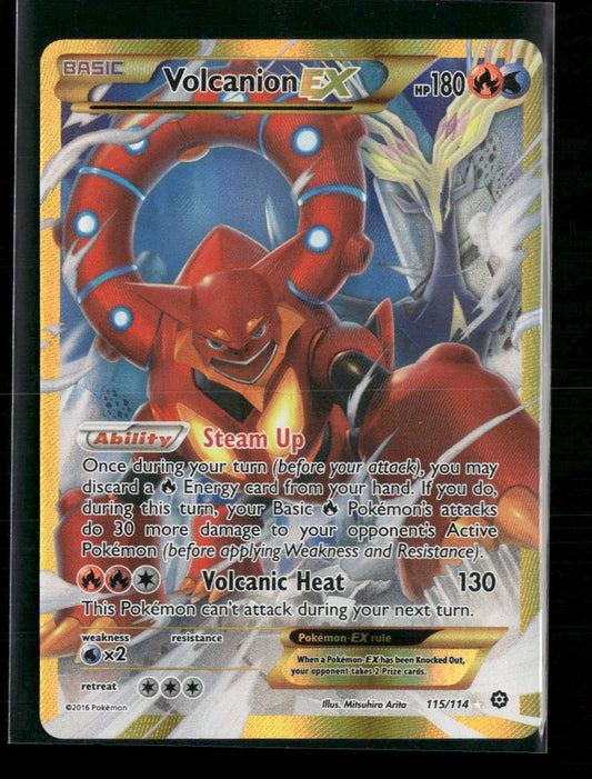 Volcanion EX (Secret) XY - Steam Siege #115/114