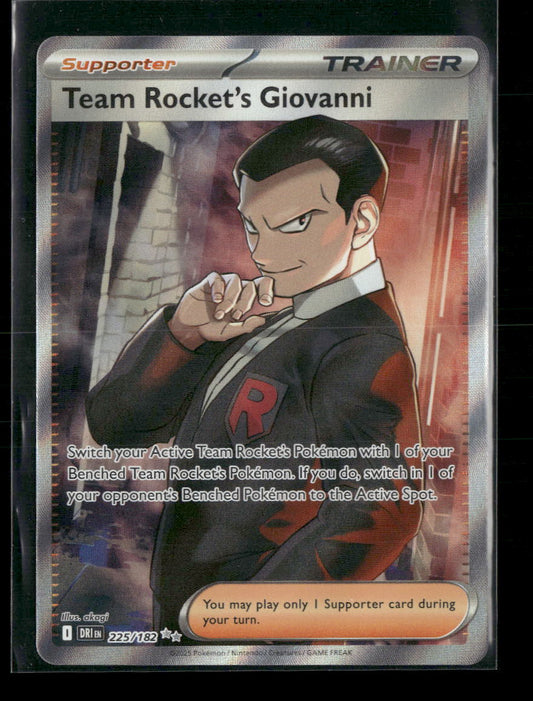 Team Rocket's Giovanni SV10: Destined Rivals #225/182