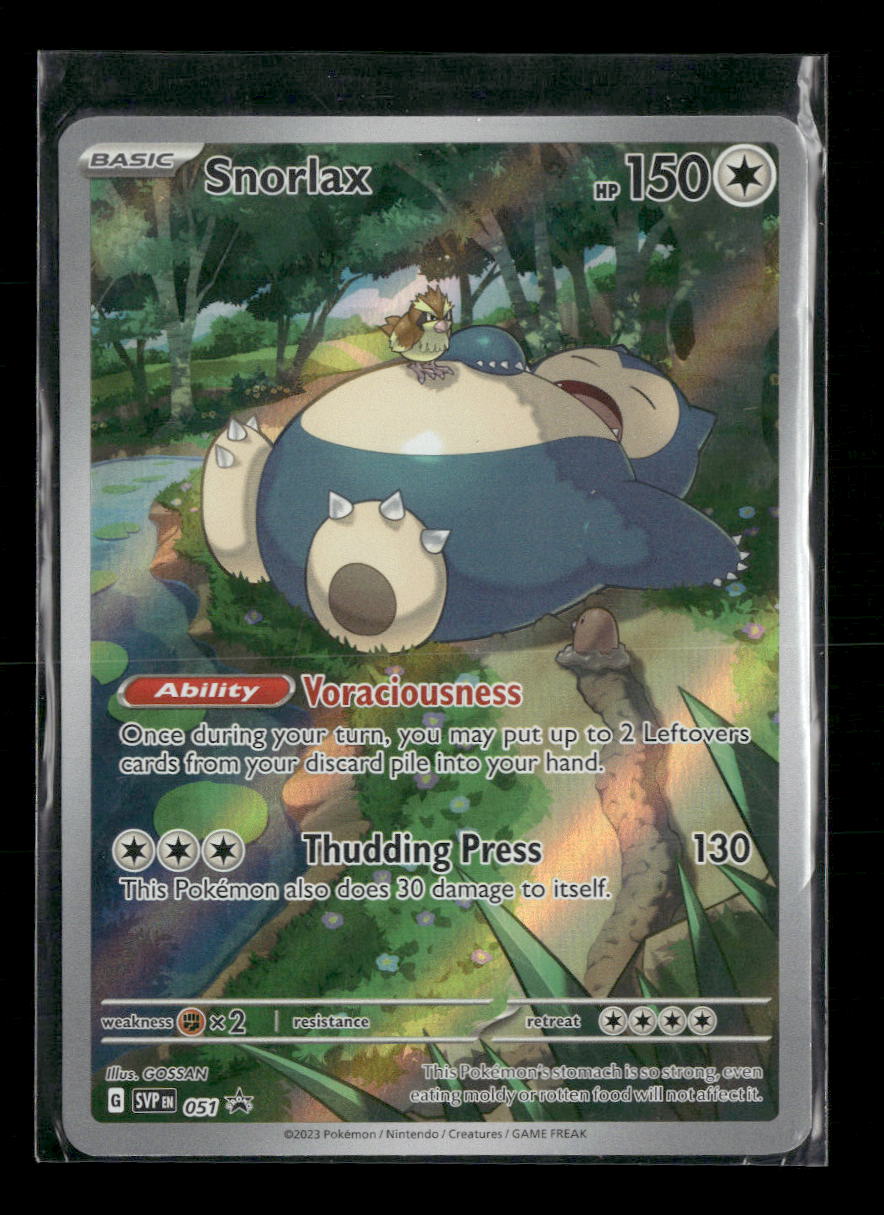 Snorlax SV: Scarlet & Violet Promo Cards #051