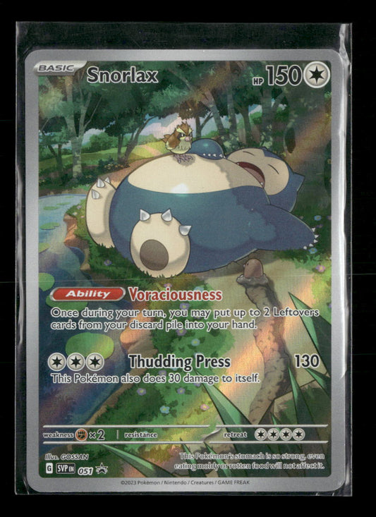 Snorlax SV: Scarlet & Violet Promo Cards #051
