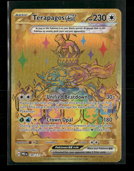 Terapagos ex SV: Prismatic Evolutions #180/131