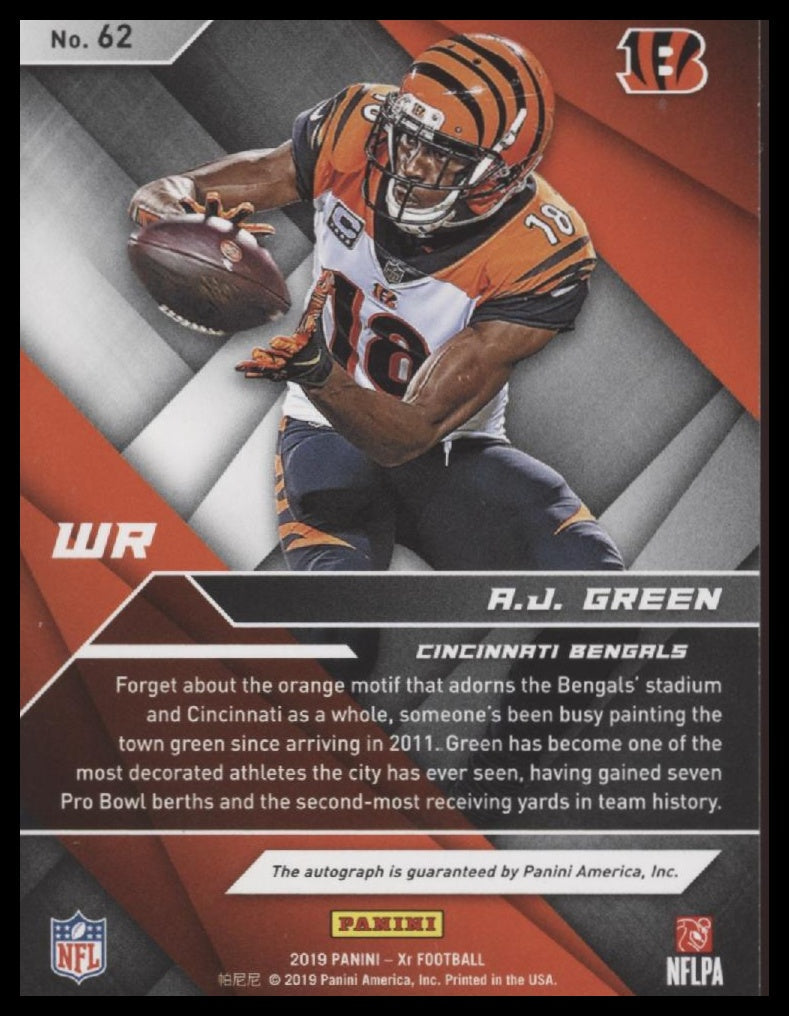 A.J. Green 2019 Panini XR #62