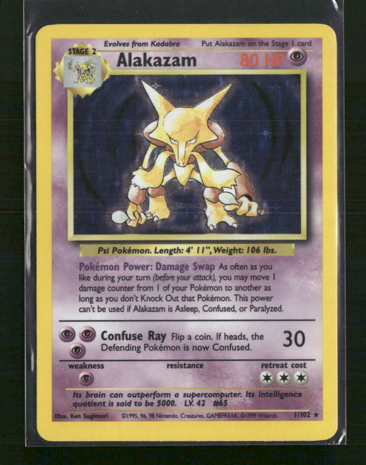 Alakazam Base Set #001/102