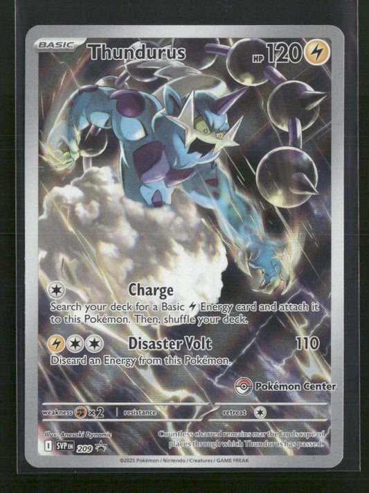 Thundurus Pokemon #209 Promo