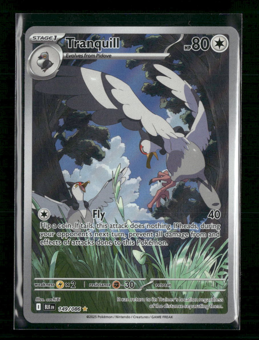 Tranquill Black and White #149/86