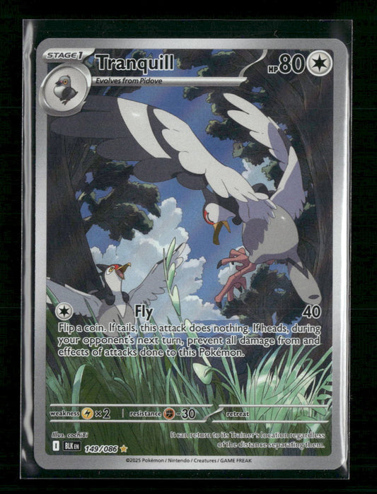Tranquill Black and White #149/86
