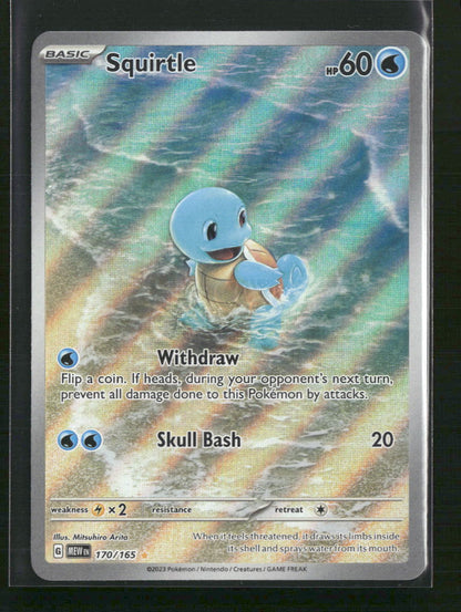 Squirtle SV: Scarlet & Violet 151 #170/165