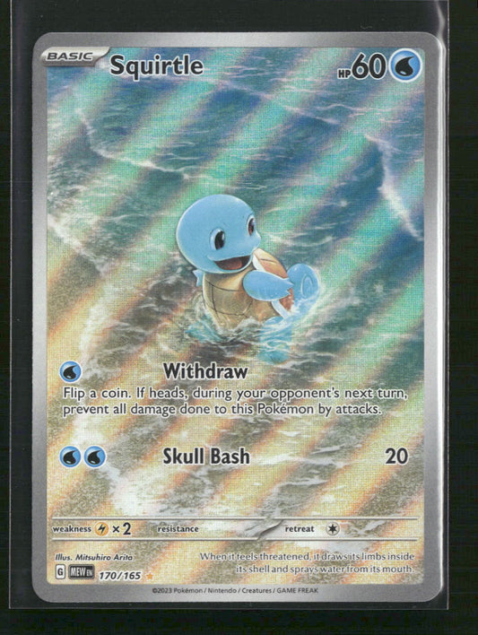 Squirtle SV: Scarlet & Violet 151 #170/165