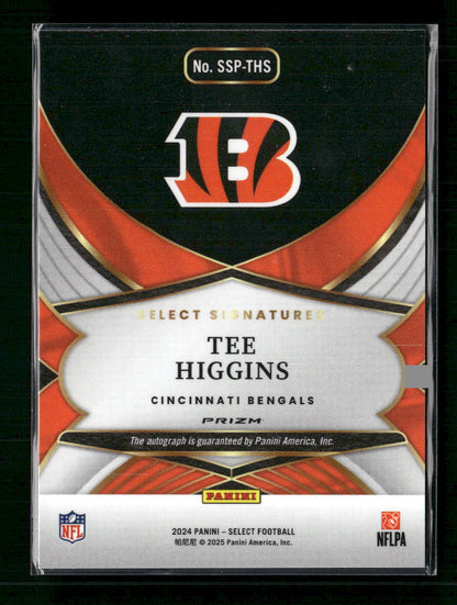 Tee Higgins 2024 Panini Select Auto