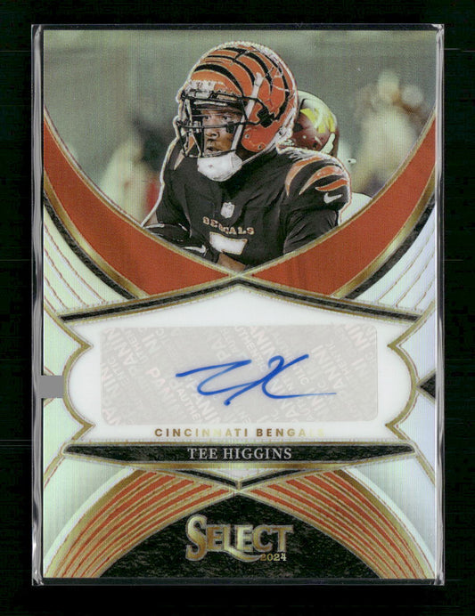 Tee Higgins 2024 Panini Select Auto