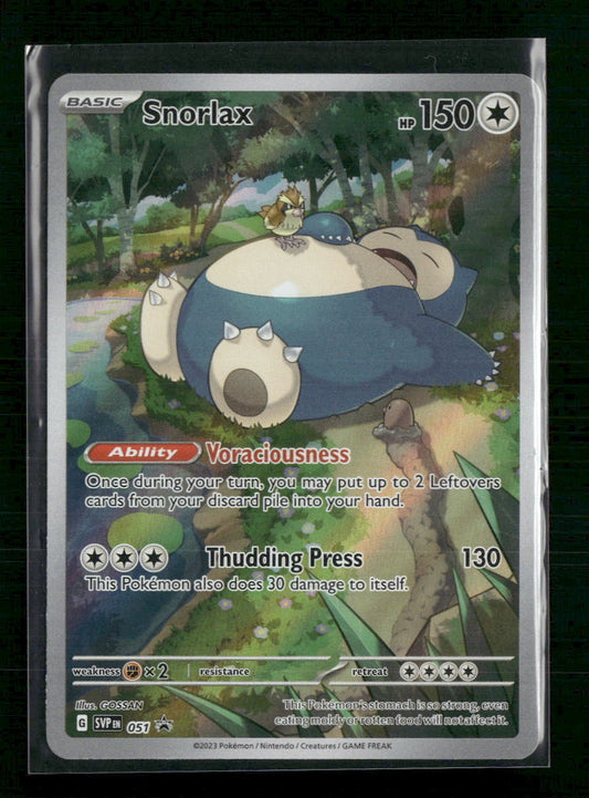 Snorlax SV: Scarlet & Violet Promo Cards #051