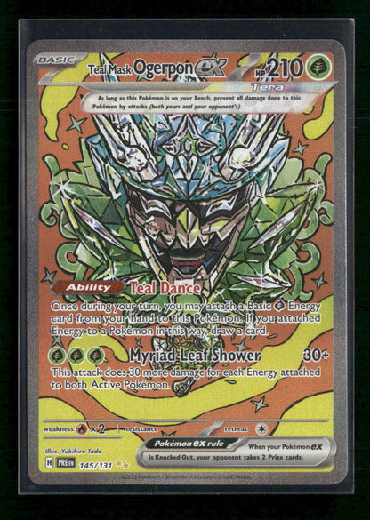 Teal Mask Ogerpon ex SV: Prismatic Evolutions #145/131