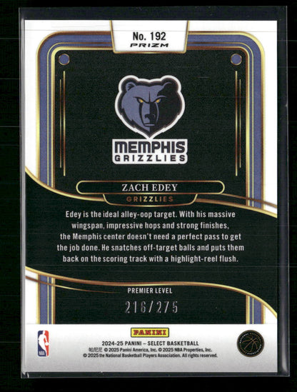 Zach LaVine 2024-25 Panini Prizm #192 Prizms White Ice #/275