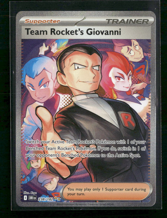 Team Rocket's Giovanni SV10: Destined Rivals #238/182