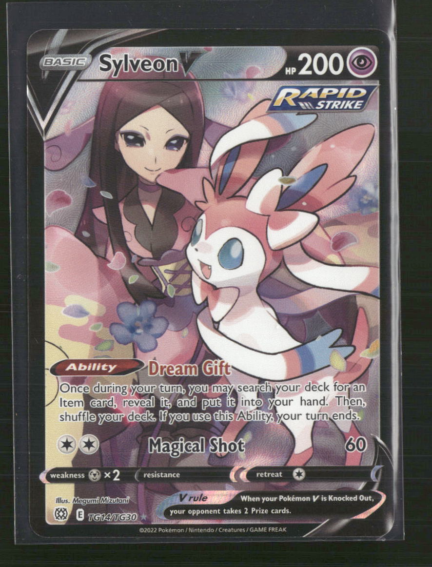 Sylveon V SWSH09: Brilliant Stars Trainer Gallery #TG14/TG30