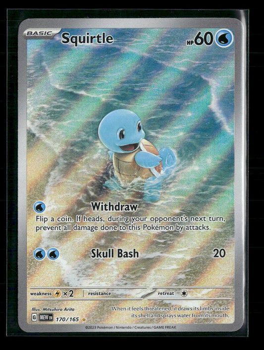 Squirtle SV: Scarlet & Violet 151 #170/165