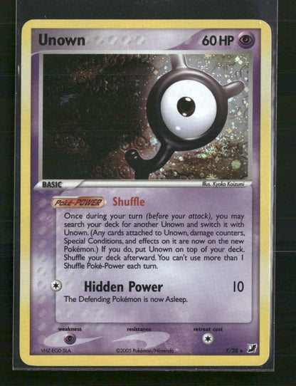 Unown (Y) Unseen Forces #Y/28