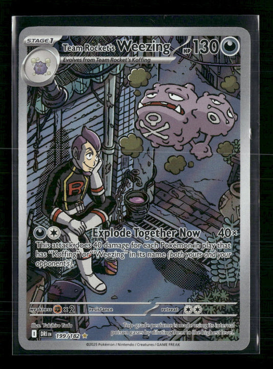 Team Rocket's Weezing SV10: Destined Rivals #199/182
